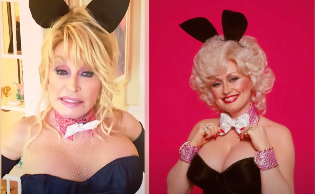 Dolly Parton Playboy Costume